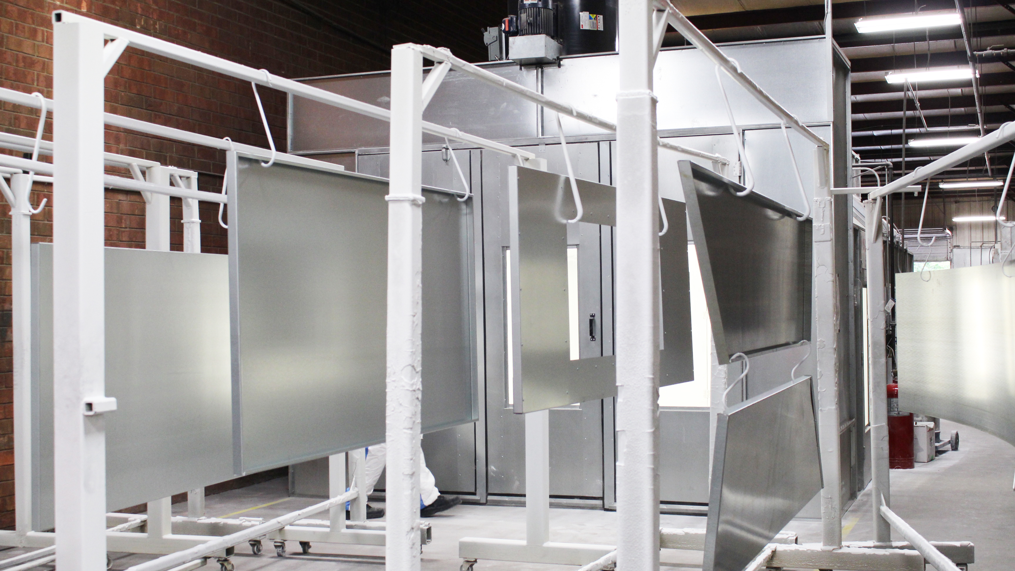 Powder Coating Process on Your Spray Booth in Photos PaintBooths
