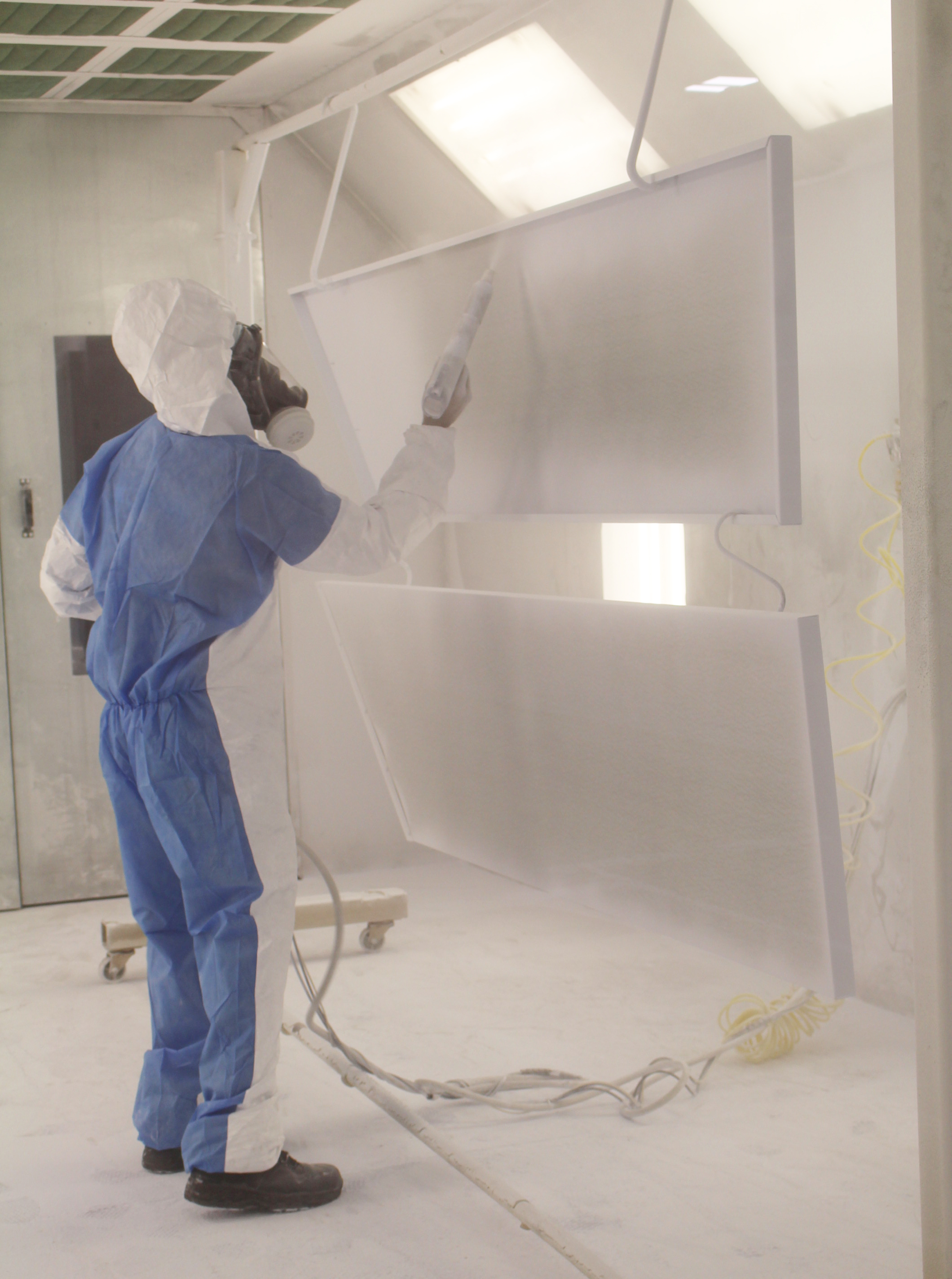 Powder Coating Process on Your Spray Booth: in Photos | Paint-Booths ...