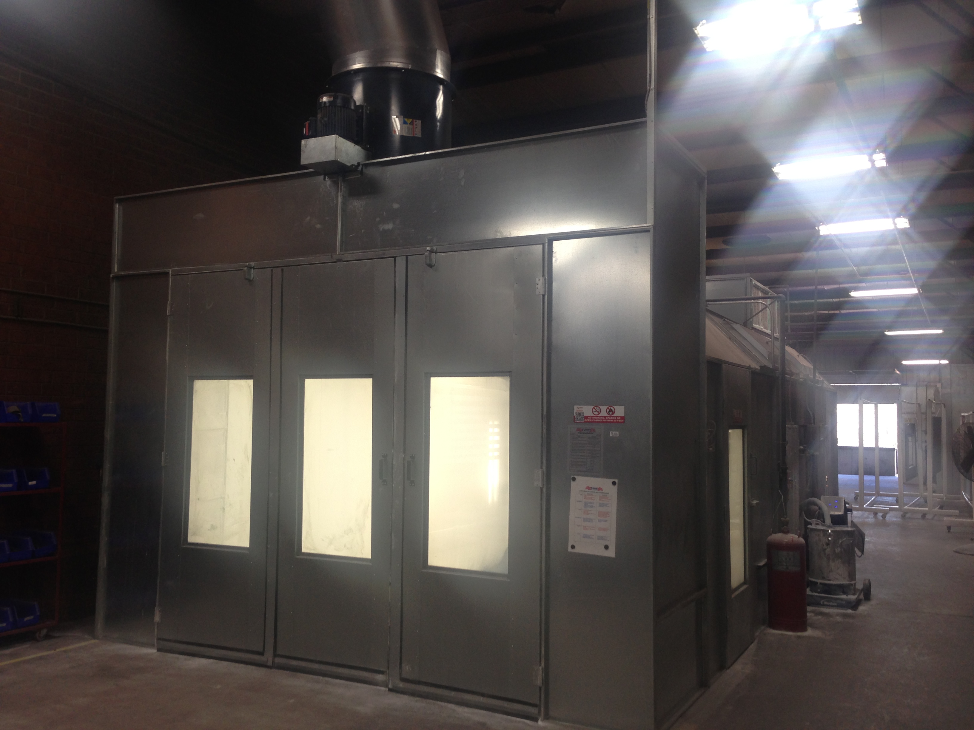 Powder coating offers brilliant white booths! Blog
