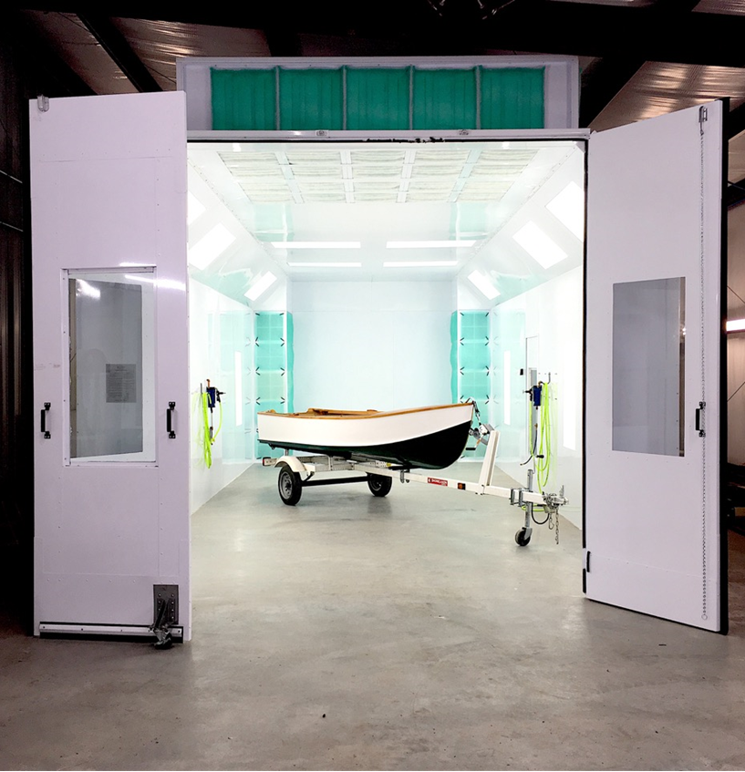 Install Your Own Spray Booth Case Study Paint Booths Com - Diy Spray Booth Designs