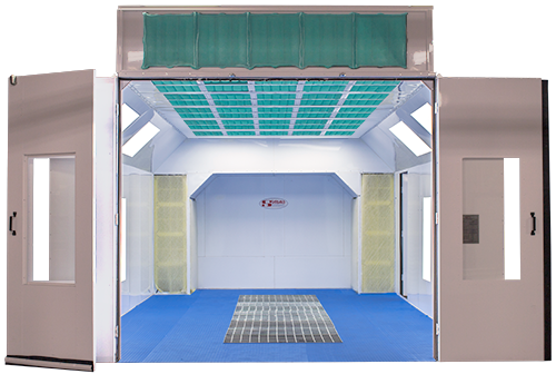 Introduction to Paint Booth Types: Open-Face Paint Booths