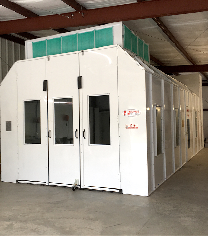 Industrial Spray Paint Booths - Marathon Finishing Systems, Inc.