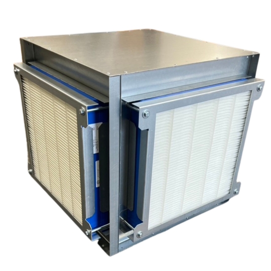 2-Piece EPA Paint Booth Filters – Upgraded Replacement For Spray Booth Filtration