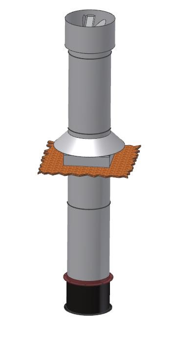 18" x 8' Paint Booth Exhaust Ductwork Package