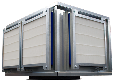 Exhaust fan on sale filter box