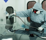 Semi Downdraft Paint Booth